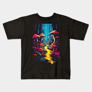 Flying in the wood Kids T-Shirt